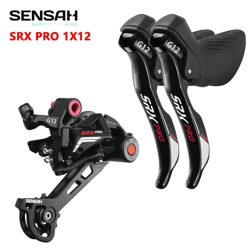 SENSAH SRX PRO 1x12 Speed,  R/L Shifter Derailleurs 2022 Models 12V Gravel-Bikes Cyclo-Cross New-WAYBIKER