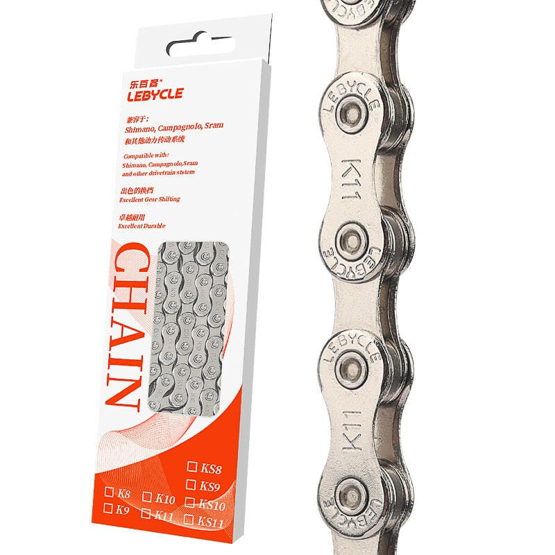 Lebycle MTB Road Bike Chain 6/7/8/9/10/11 Speed Chain Bicycle Parts High-Quality Durable Chains-WAYBIKER