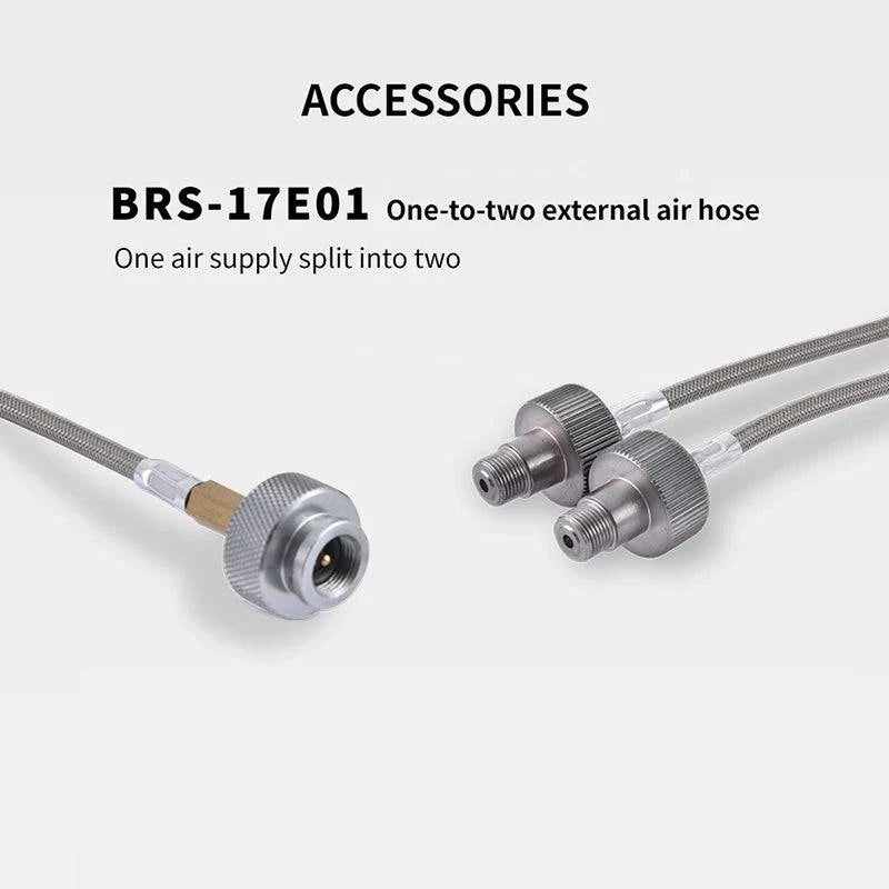 BRS-17E01 Divide into two external trachea Gas adapter extension hose gas stove adapter outdoor camping stove adapter-WAYBIKER