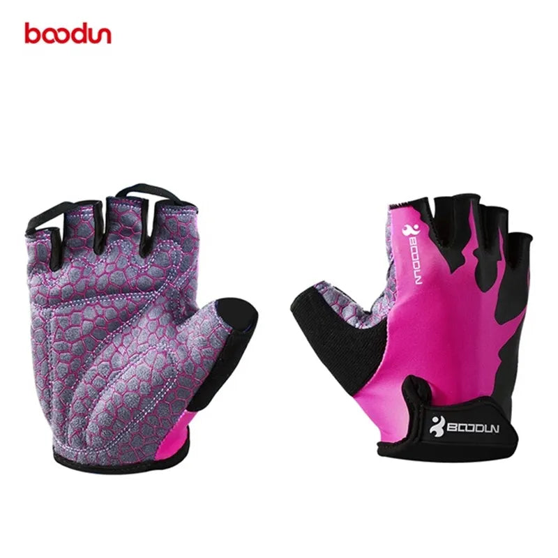 2023 Trending Fingerless 2181082 Shock Absorbing Cycling Bicycle Gloves