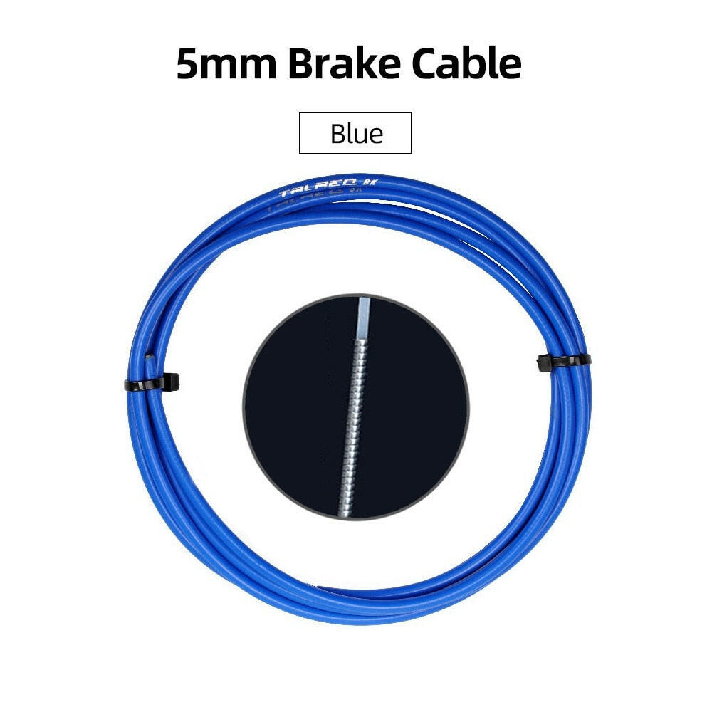 3m Bicycle Shifters Derailleur Brake Cables Shift Cable Tube 4mm/5mm Road MTB Bike Shifter Brake Cable Line Bicycle Accessories-WAYBIKER