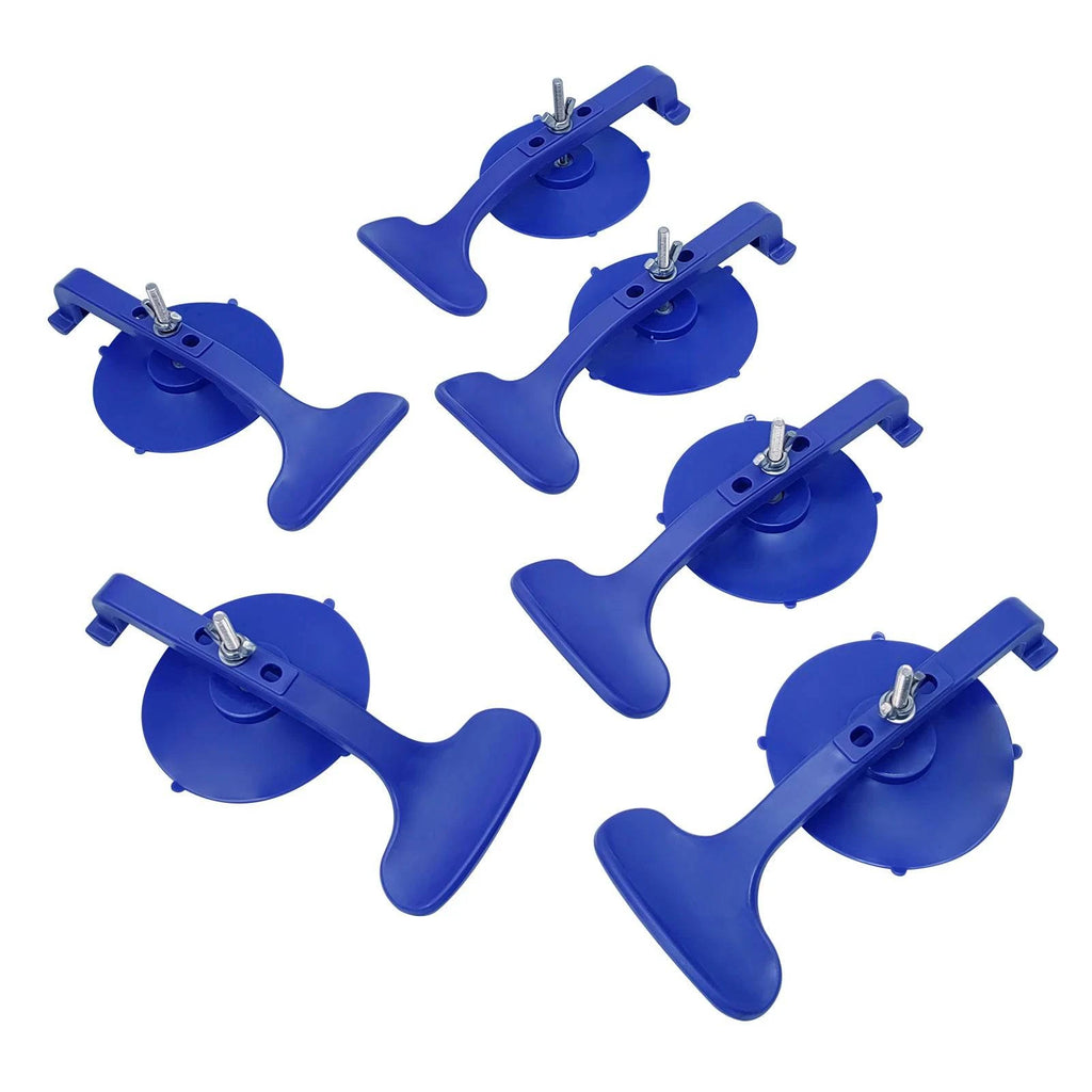 6pcs Suction Cup Clamps Large Suction Cup for Convertible Glass Windshield Repair Gluing Or Home Repairs-WAYBIKER