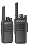 2PCS Baofeng AR-12 Mini Walkie Talkie Wireless Copy Frequency UHF 400-470MHz Type-C USB Long Range For BF-888S Two Way Ham Radio-WAYBIKER