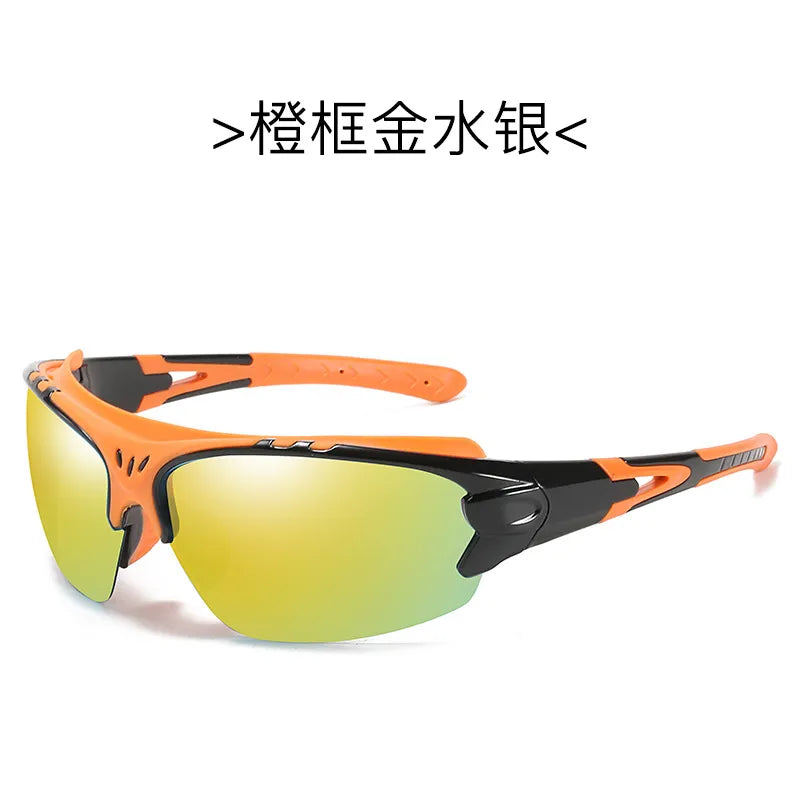 Polarized Sunglasses Men Women Sports Sunglasses Goggles Cycling Glasses Outdoor Sports Sunglasses Motorcycle Running Fishing-WAYBIKER