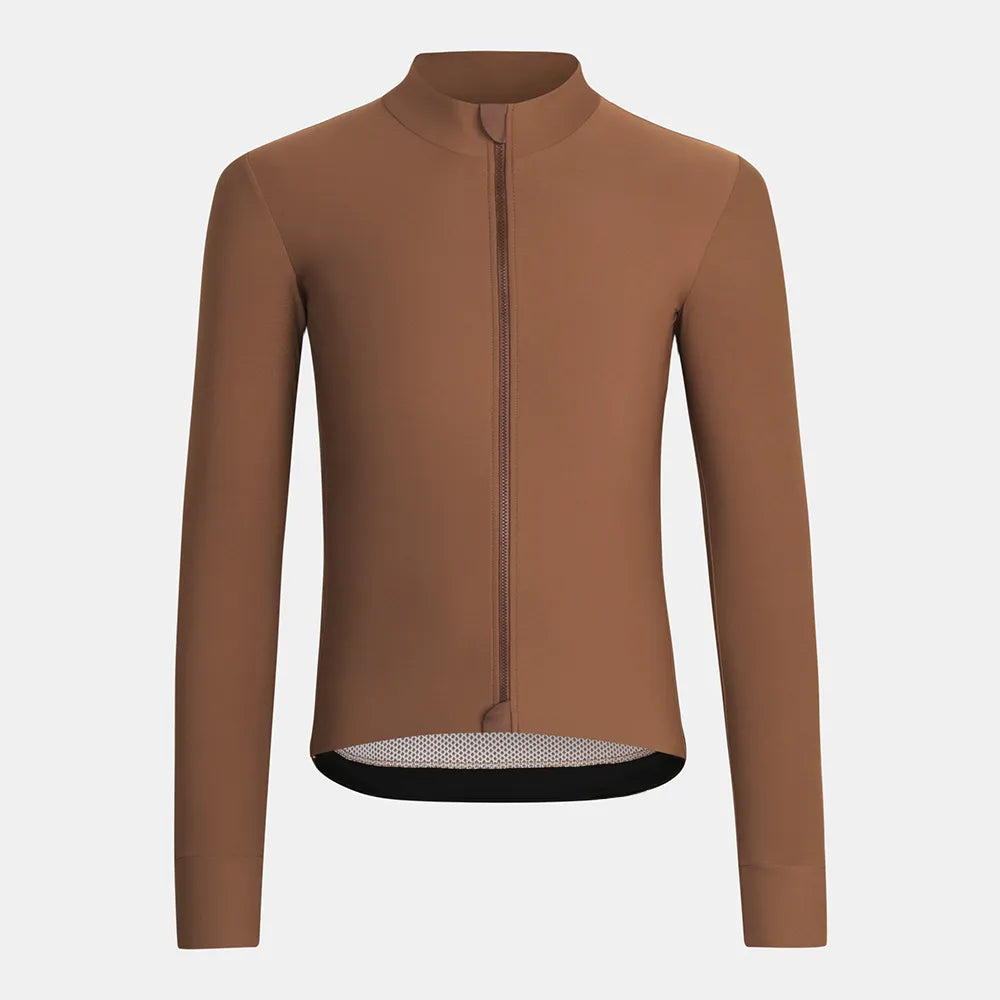 2023 NEW  Autumn Winter Thermal Cycling Jersey Long Sleeve Bike Wear-WAYBIKER