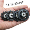 11T 12T 13T 14T Bearing MTB Bicycle Rear Guide Wheel Road Bike Jockey Rear Derailleur Pulley Roller for Shimano Sram Repair Kit-WAYBIKER