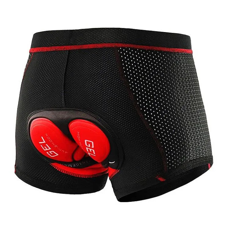 FUALRNY Cycling Shorts Underwear Breathable Padded 5D Gel Bike Shorts Men MTB Anti Slip Leg Grips Riding Cycling Shots Ciclismo-WAYBIKER