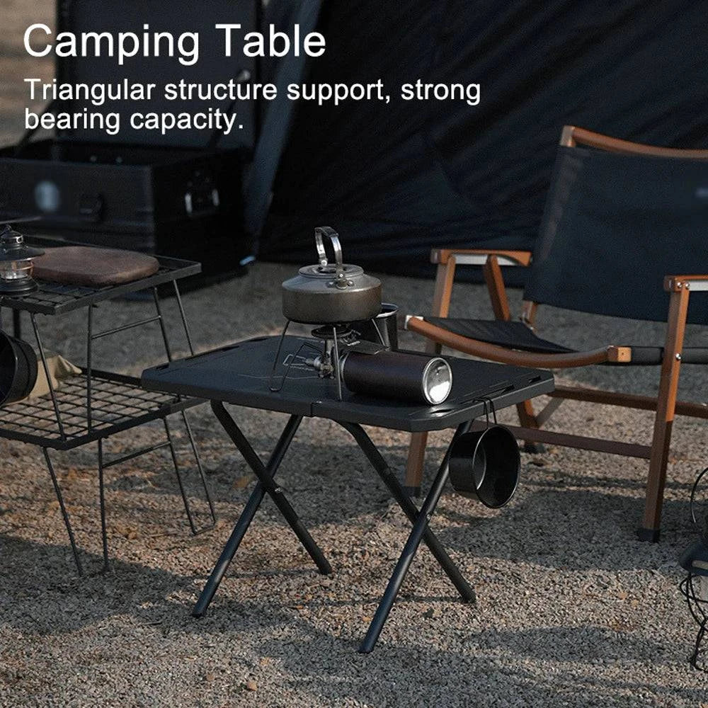 Portable Camping Table Aluminum Alloy Folding Table Multifunctional Light Weight Table Outdoor Picnic Fishing Barbecue Table-WAYBIKER