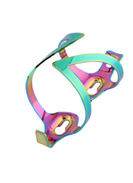 Mountain Bicycle Water Cup Holder Bicycle Gradient Colorful Aluminum Alloy Water Bottle Holder Cycling Accessories