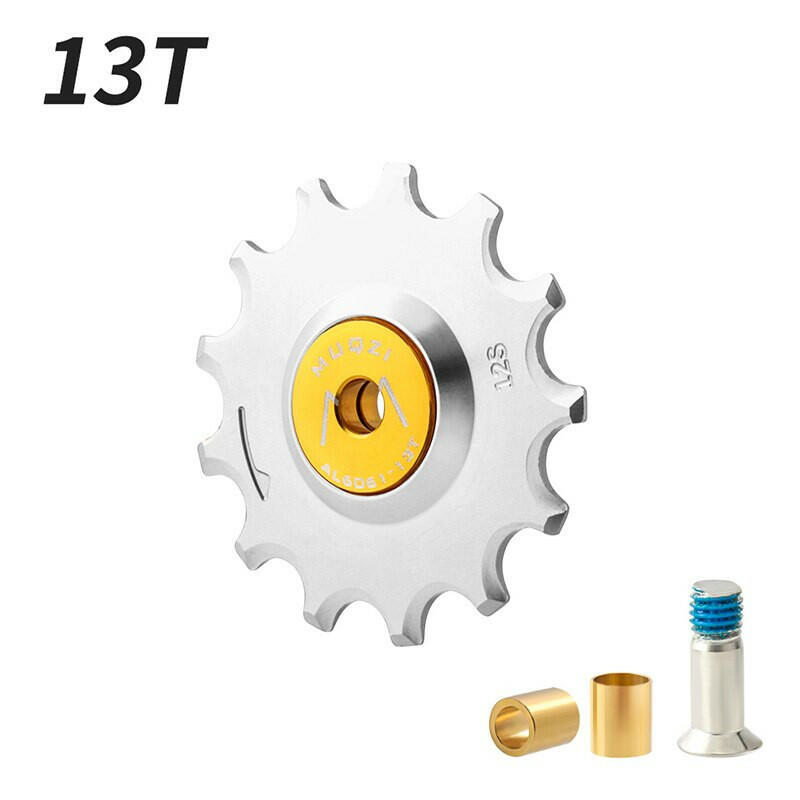 MUQZI Bike Pulley 11T 12T 13T 14T Rear Derailleur Jockey Wheel 7 8 9 10 11 12 Speed Chain Ceramic Pulley-WAYBIKER