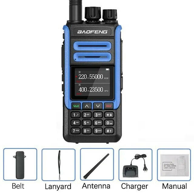 BAOFENG BF-1802L Walkie Talkie Portable Ham 16KM Long Rang  Wireless Copy Frequency High Power Two Way Radio UV-5R K5 Radio-WAYBIKER