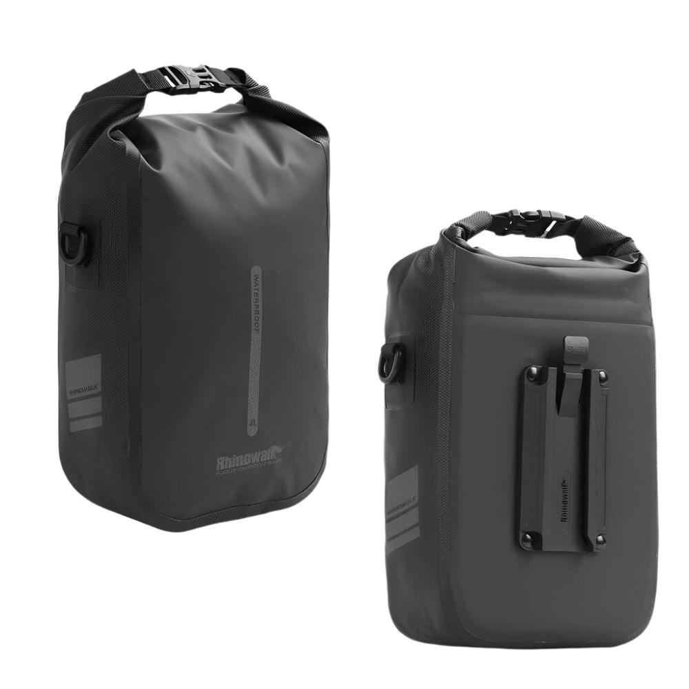 Rhinowalk 4L MTB Bike Front Fork Bag Waterproof Cycling Bag Bicycle Front Bag Electric Scooter Storage Bags Cycling Accessory-WAYBIKER