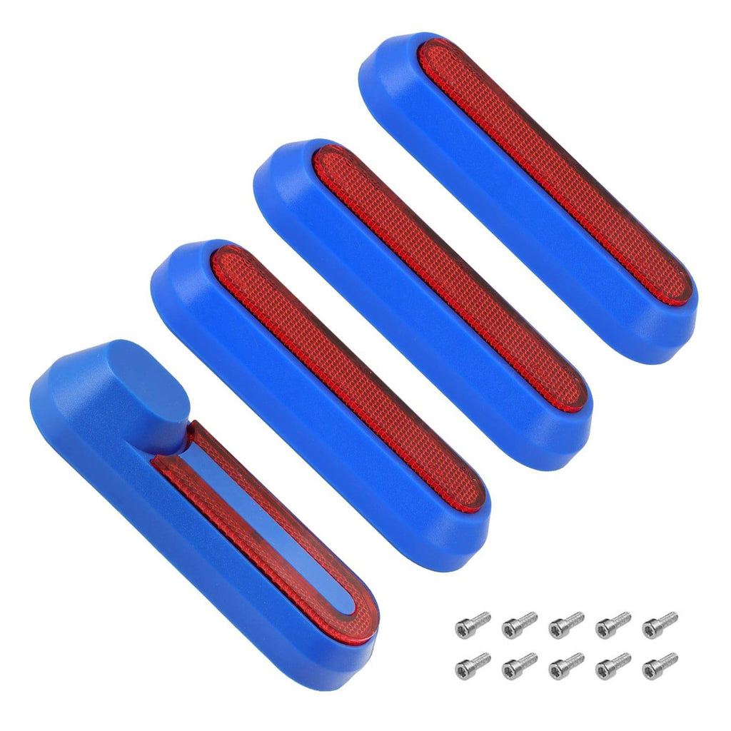 Front Fork Rear Wheel Protection Cover for Xiaomi 1S Pro 2 MI3 Electric Scooter Hub Cap Reflective Protect White Red Blue Shells-WAYBIKER