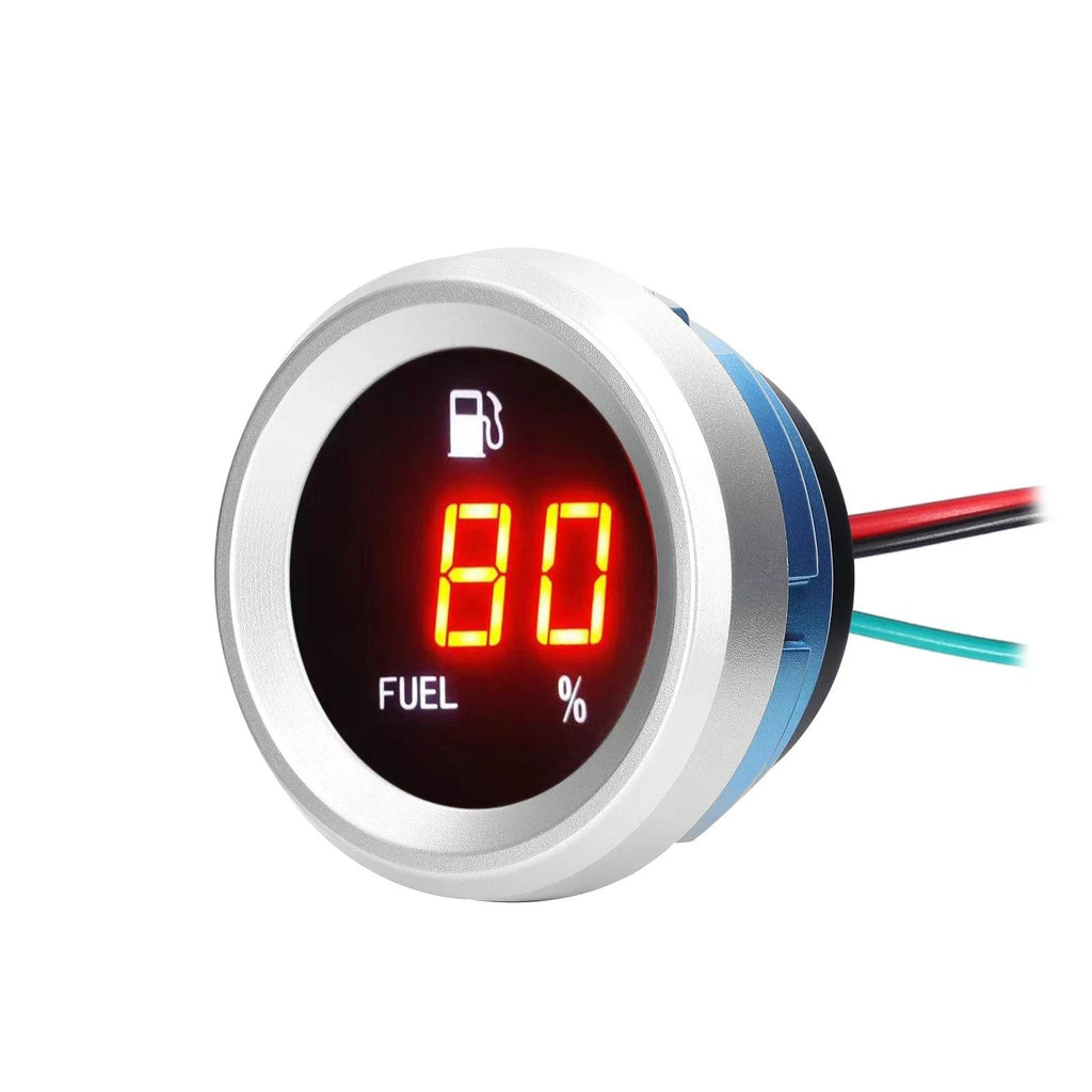 Digital Fuel Level Gauge with Flashing Alarm Car Fuel Level Meter 9-35V Fuel Level Tester for Auto Motorcycle Accessories-WAYBIKER