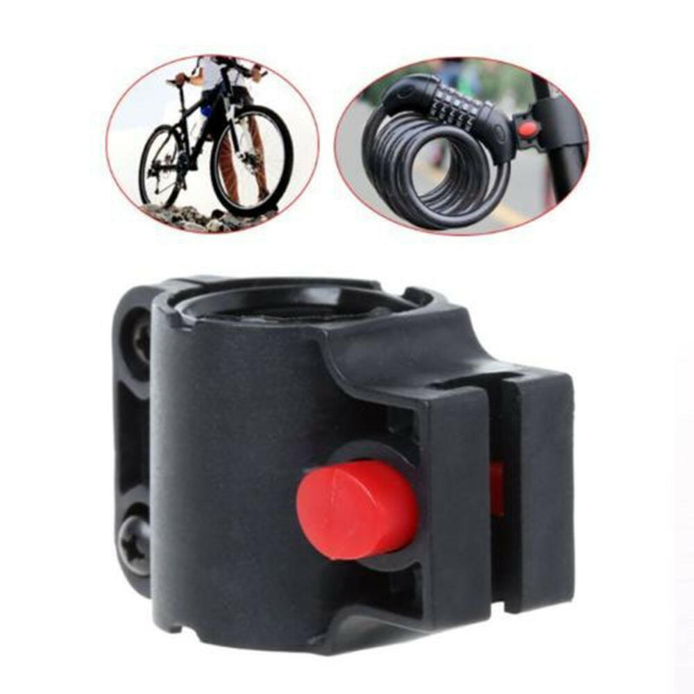 Universal Bicycle Circular Type Lock Holder Cable Lock Support U Lock Fixed Mount Bracket Cycling Parts MTB Accessories-WAYBIKER