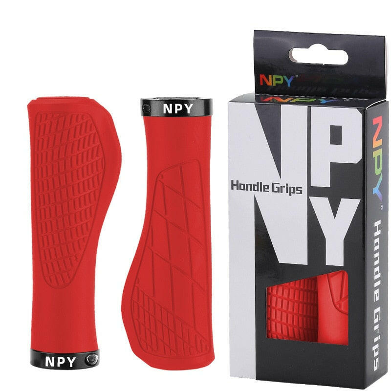 Bicycle Handlebar Grip Lock On Mountain Bike Grip Soft Rubber MTB Cuffs 22.2mm Bicycle Handle Cover Non-slip Bike Handles-WAYBIKER