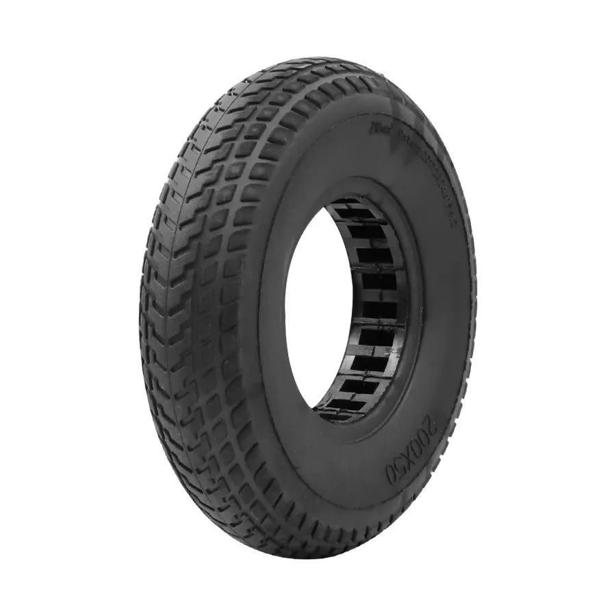 200x50 Explosion-proof Electric Bike Scooter Tubeless Tyres 8 Inch Motorcycle Solid Wheel Tires Bee Hive Holes 200*50 Tire-WAYBIKER