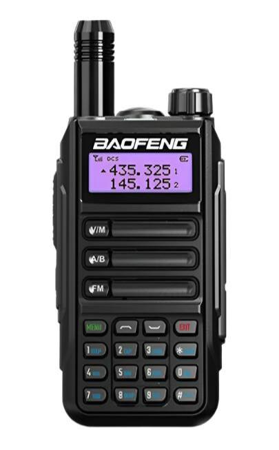 BaoFeng UV-16 Plus Walkie Talkie High Power USB C 10KM Long Range UV-16 Two Way Radio Dual Band Waterproof Transceiver FM Radio-WAYBIKER