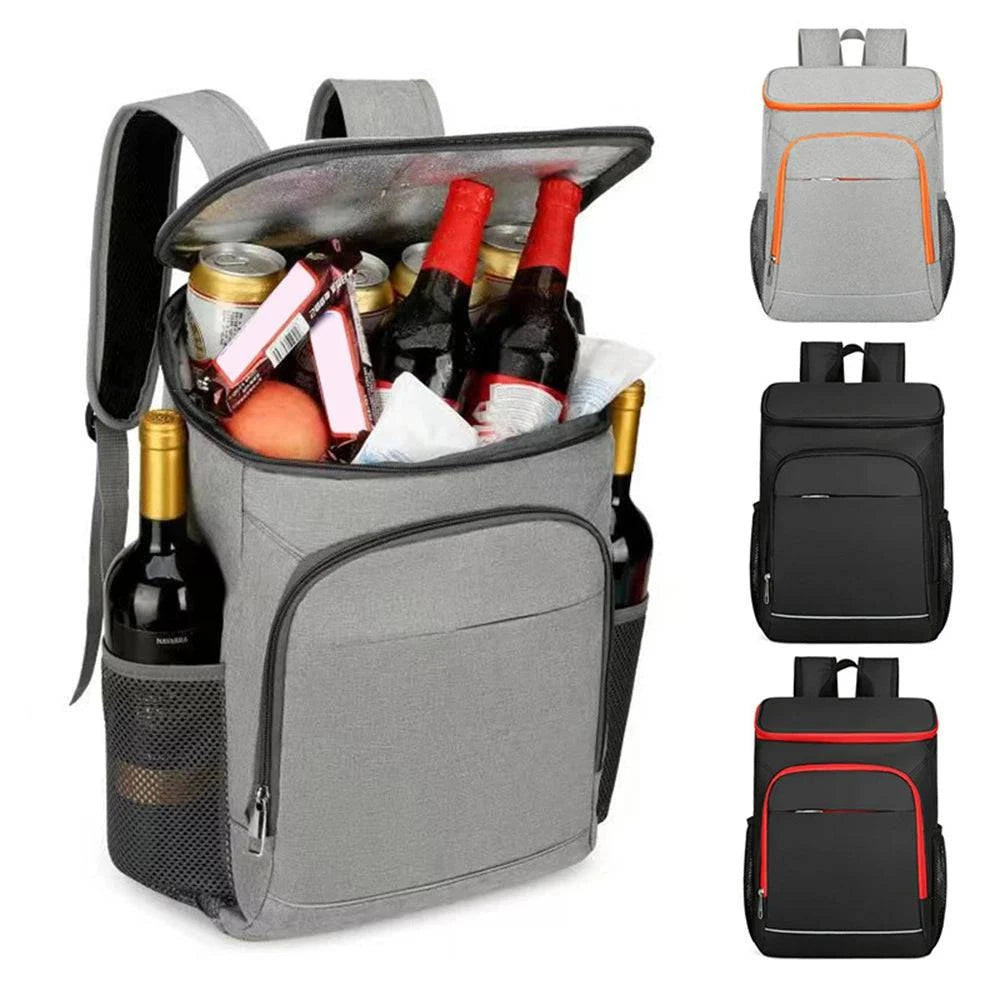 30L Cooler Backpack Leakproof Insulated Lunch Bag for Outdoor Camping Hiking Picnics Beach-WAYBIKER