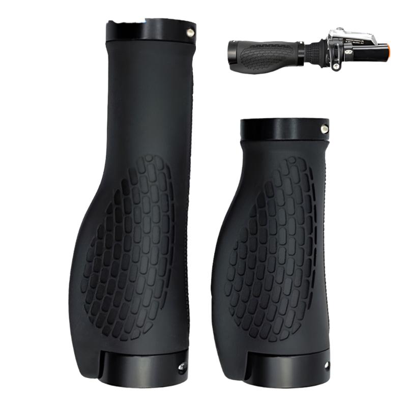 Bicycle Handlebar Grips Short Long Grip Integrated Rubber handle MTB Cycling Hand Rest Mountain Bike Grip Grippings BMX Grips-WAYBIKER