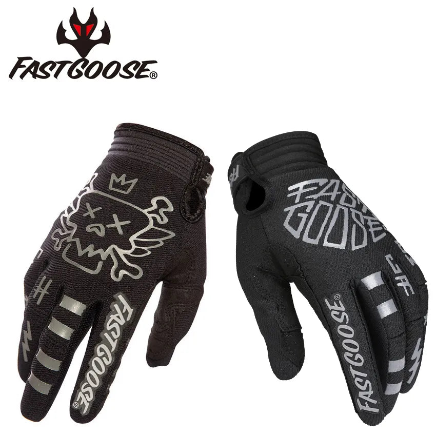 New Outdoor Cycling Motorcycle Unisex Touch Screen Full Finger Gloves Road Bicycle Gloves Windproof Ski Camping Sports Gloves-WAYBIKER