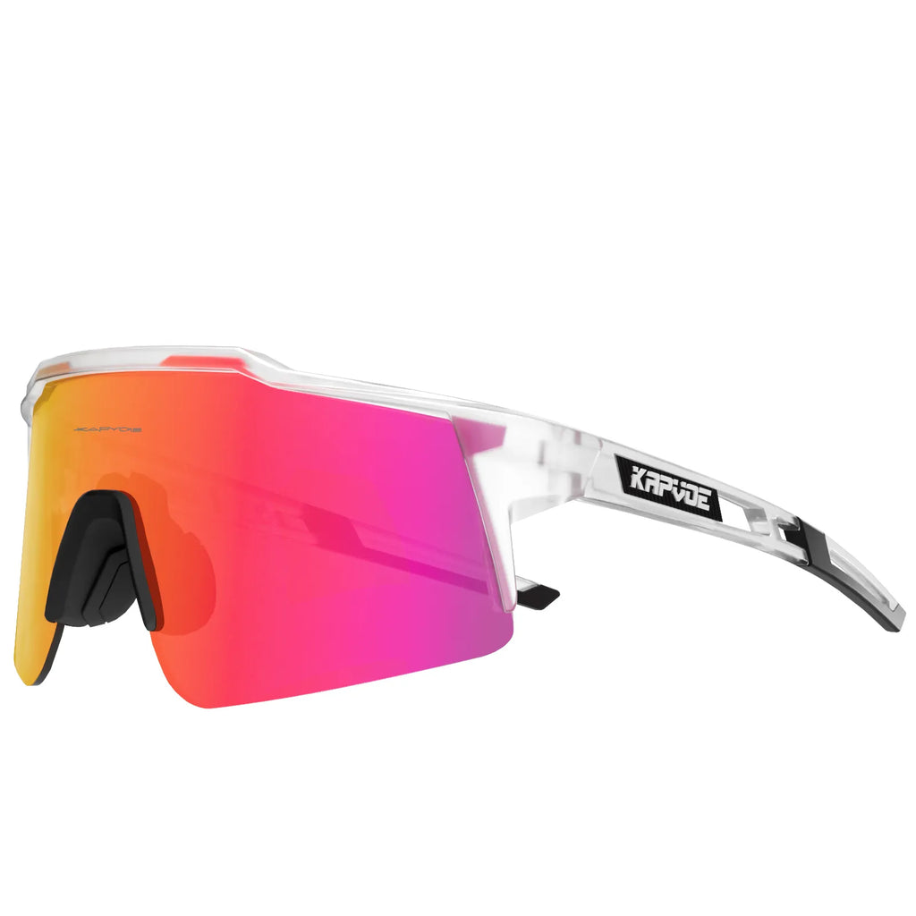 Kapvoe  Bicycle Cycling Sunglasses Polarized Cycling Glasses Bike MTB UV400 Mountain Men/Women Eyewear Outdoor Sport Goggles-WAYBIKER