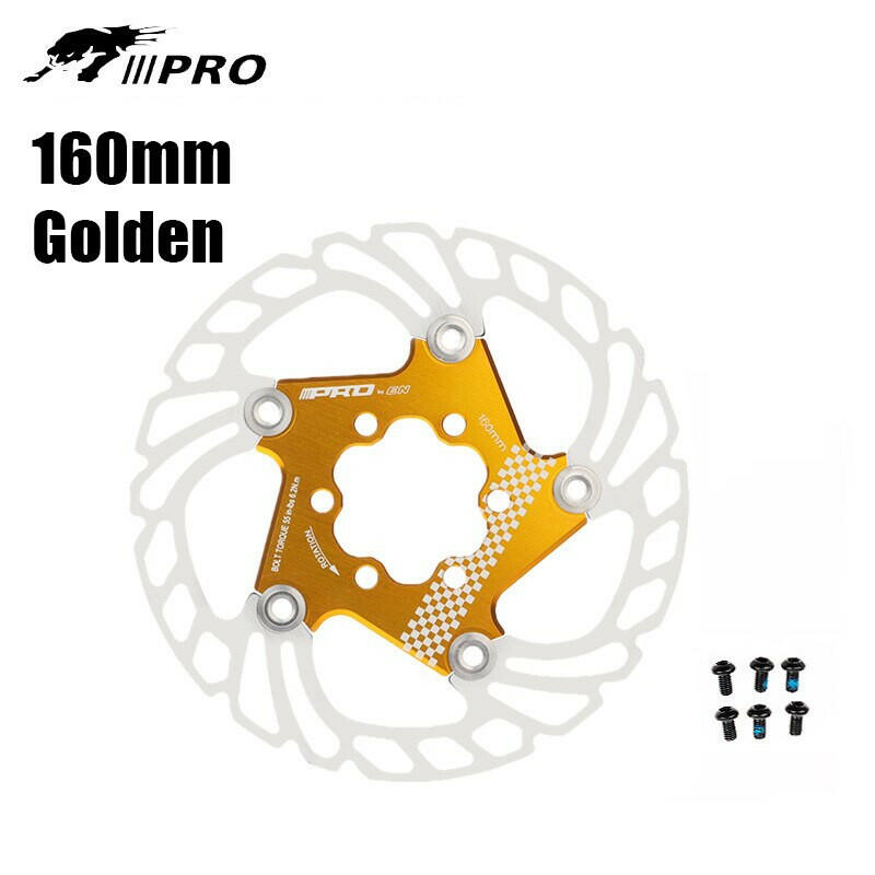 IIIPRO Mountain Bike Bicycle Floating Disc Brake Rotor 6 Bolts 140mm 160mm 180mm 203mm-WAYBIKER