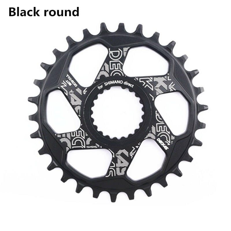 DECKAS 1X12 Speed Round Oval Chainring For shimano M6100 M7100 M8100 M9100 Crankset MTB Bike Bicycle Center Lock 30T 32T 34T 36T-WAYBIKER