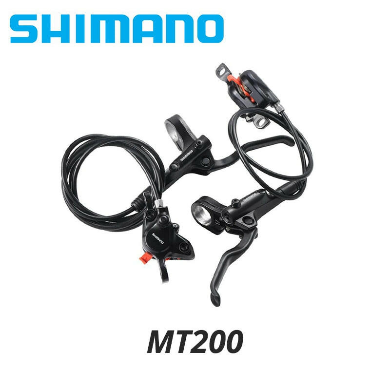 Original Shimano MT200 MT201 M315 MTB Mountain Bike Hydraulic Disc Brake MT200 Brakes 2 Piston 3 Finger Steel Lever BL-MT200