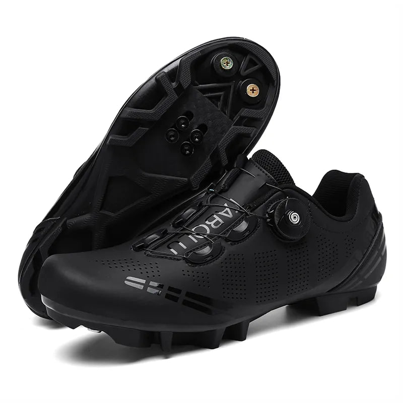 Cycling Shoes MTB Men Self-Locking Road Bike Shoes Speed Sneakers Racing Riding Boots Women SPD Pedal Mountain Bicycle Footwear-WAYBIKER