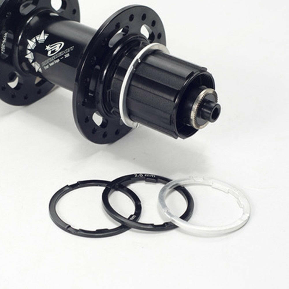 1 Pc 1.8 To 2mm Bicycle Freehub Spacer Road Bike Bottom Bracket Flywheel Cassette Washer Road Bike Freehub Washer-WAYBIKER