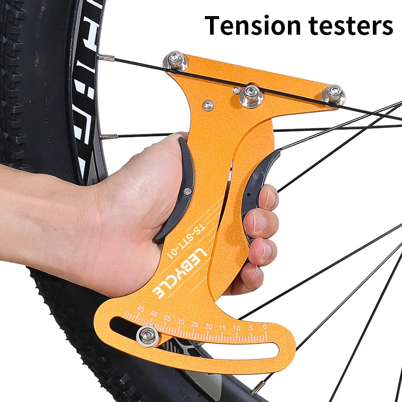 Lebycle Bicycle Tool Spoke Tension Testers For MTB or Road Bike Wheel Bicycle Spoke Repair Tool-WAYBIKER