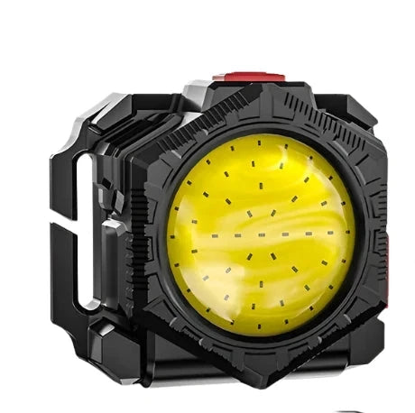 Multifunctional COB Headlamp Portable Mini Lighting USB Rechargeable Watch Light Night Running Waistpack Lights Outdoor Warning-WAYBIKER