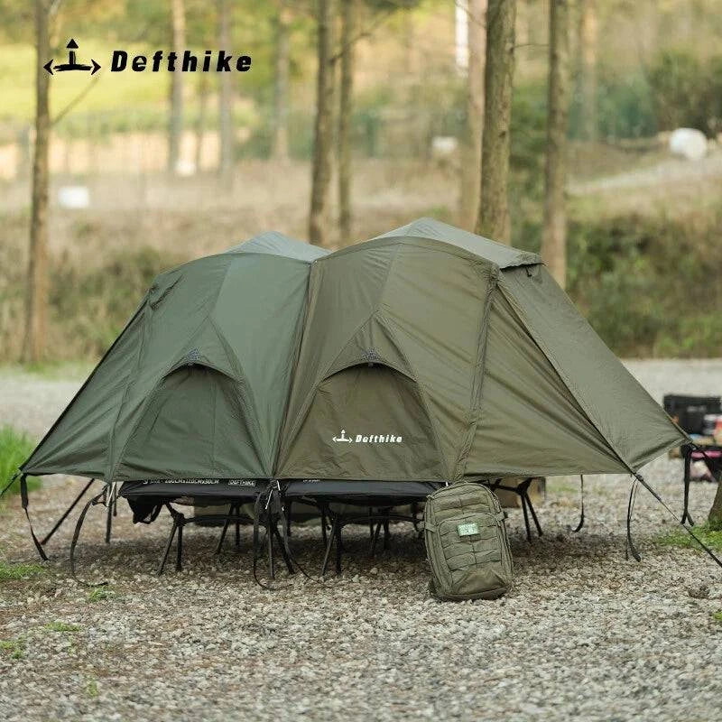 Difeike customer exposed camping beds, tents, single person hiking tents, lightweight overnight shelter for rain protection-WAYBIKER