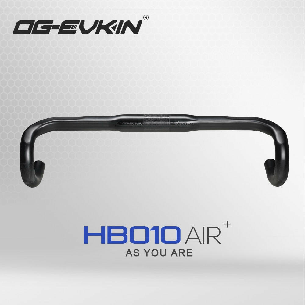 OG-EVKIN HB-010 Carbon Handlebar Road Bike Drop Bar Bicycle Handlebar Road Bike Handlebar 31.8MM 400/420/440/460 Bicycle Part-WAYBIKER