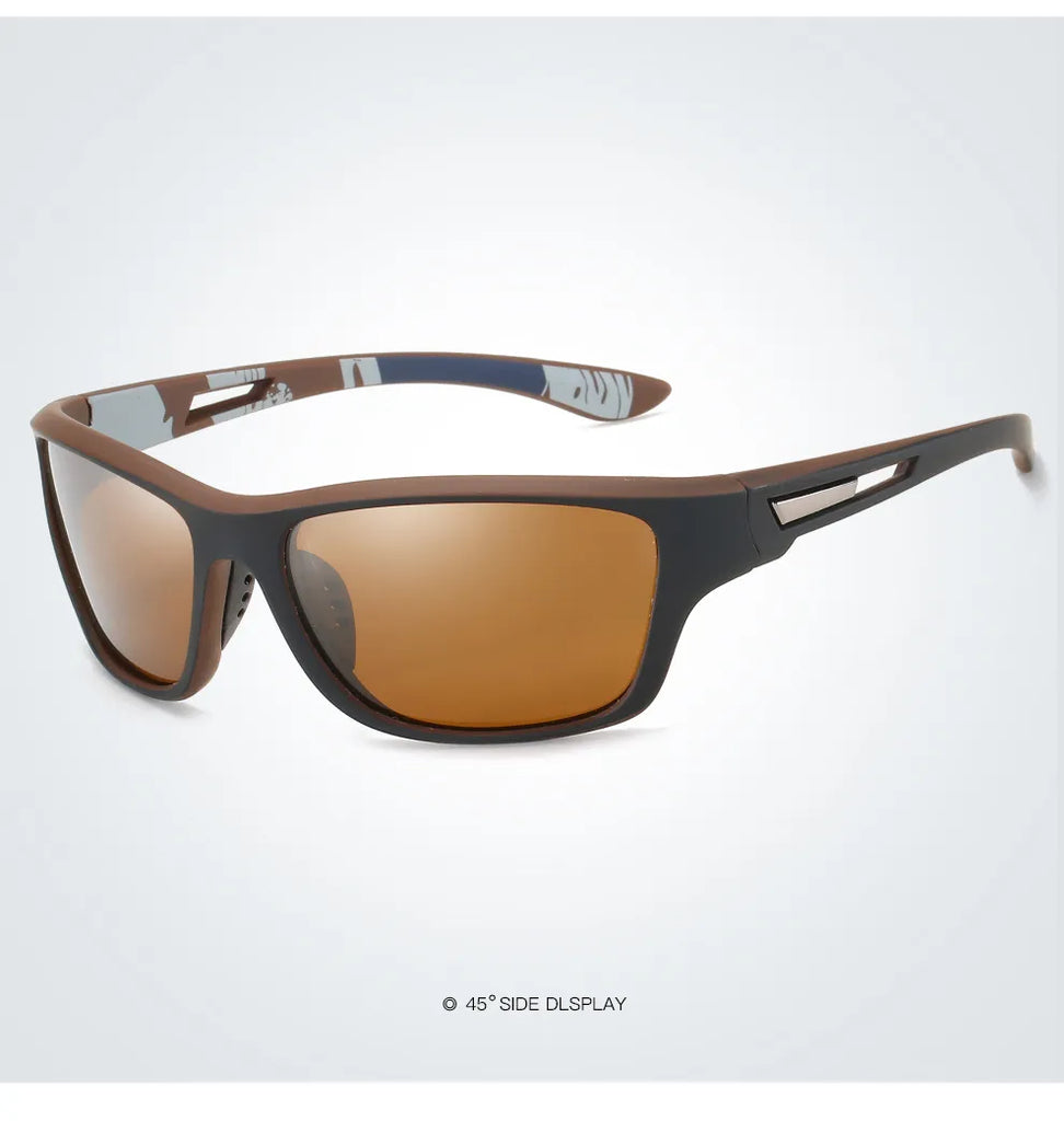 1 pc Men's Polarized Cycling Sunglasses Men Women Driving Hiking Sun Glasses Fishing Anti-glare UV400 Eyewear TAC Lens-WAYBIKER