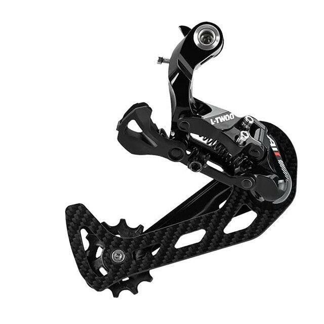 LTWOO A11 MTB Bike 1x11 Speed Groupset 11V Shift Lever Rear Derailleur Carbon Cage For Mountain Bike Cassette 11-42T 46T 50T 52T-WAYBIKER