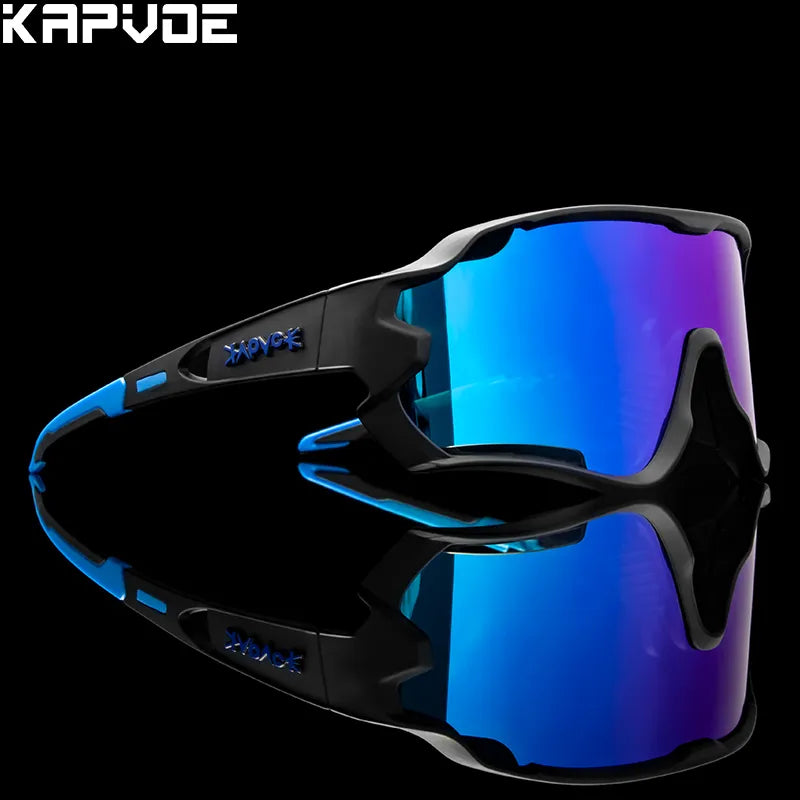 Kapvoe Polarized Cycling Sunglasses Men Outdoor Sports Bicycle Women Bike Cycling Glasses TR90 Bike Goggles Eyewears-WAYBIKER