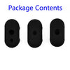 3 Pcs Electric Scooter Dust Black Rubber Plug For Ninebot Max G30 Sealed Plug Replacement Electric Scooter Dust Plug Parts