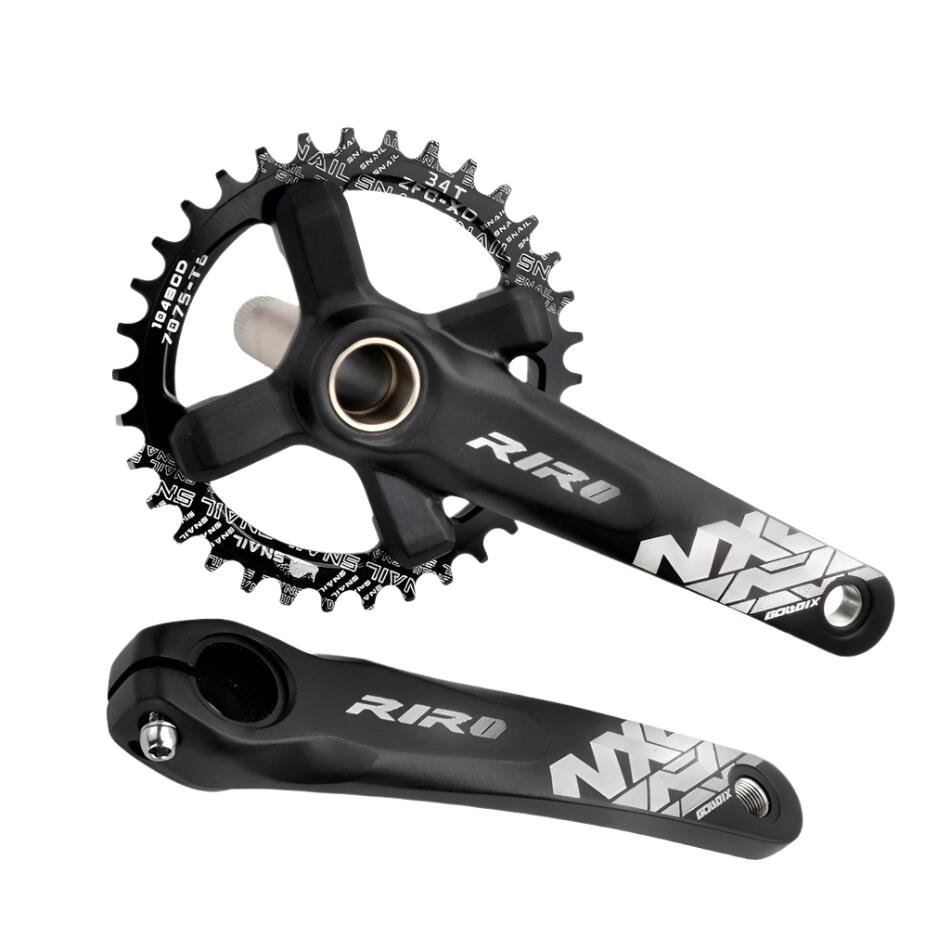 GOLDIX NX Bicycle Crankset 104BCD Wide Narrow 32-42T Chainring 170/175mm Forged Crank Compatible with SHIMANO/SRAM 11-12Speed-WAYBIKER