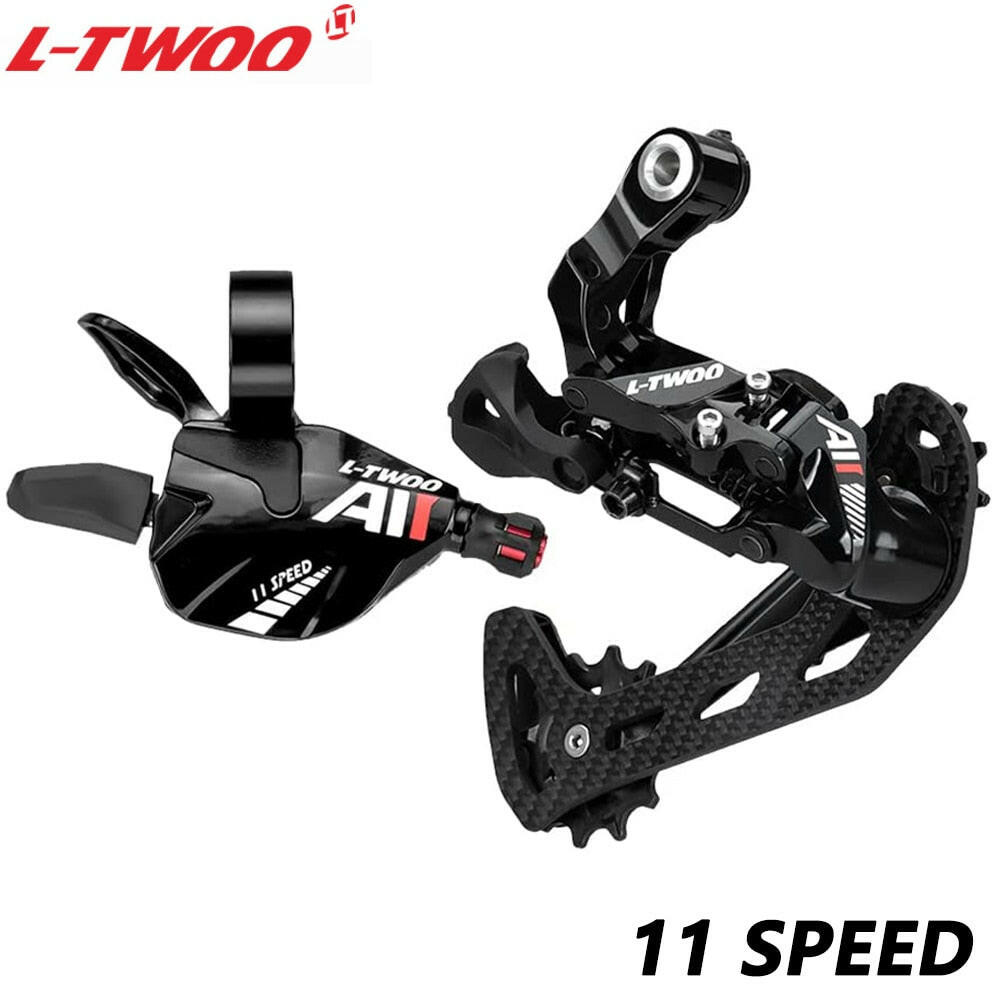 LTWOO A11 MTB Bike 1x11 Speed Groupset 11V Shift Lever Rear Derailleur Carbon Cage For Mountain Bike Cassette 11-42T 46T 50T 52T-WAYBIKER
