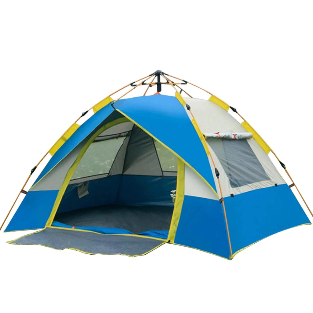 Outdoor Pop Up Tent Water-resistant Portable Instant Automatic Camping Tent for 2-3 / 3-4 Person Family Tent Camping Hiking-WAYBIKER