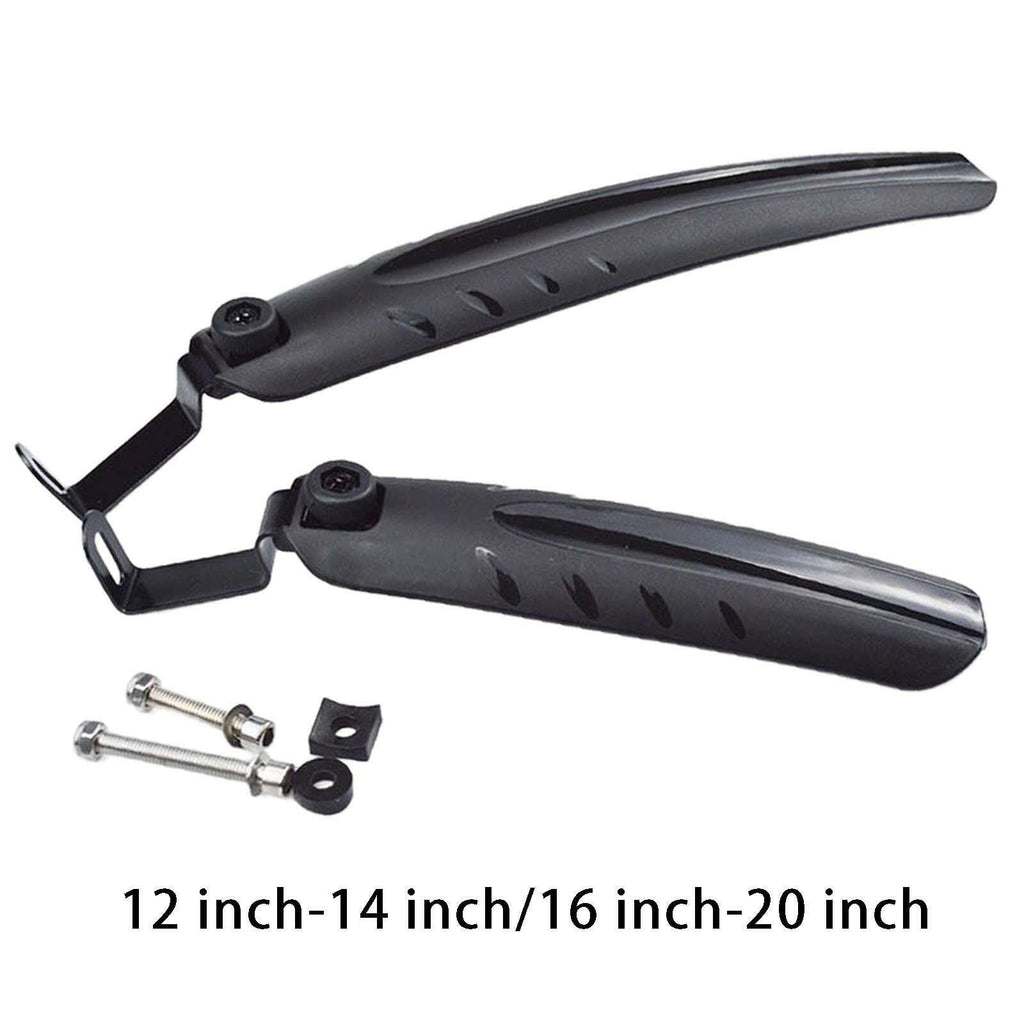2x  Mudguards  Steady Lightweight Folding Bike Mud Guard for BMX Fixed Gear Electric-WAYBIKER
