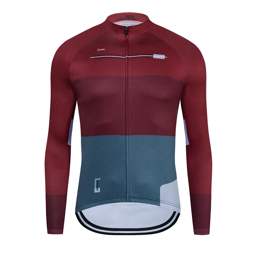 2025 Raudax Cycling Jersey Lets Gobik Cycling Racing Tops Long Sleeve Cyclist Clothes Shirt Maillot men Bicycle Bike Wear
