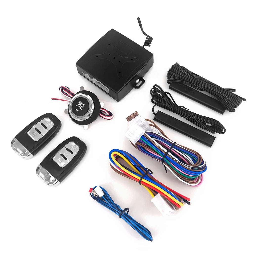 12V Universal One-click Boot System Modify Keyless Access System Alarm System Remote Starts Remote Control Auto Car-WAYBIKER