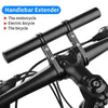 20cm Bicycle Handlebar Extended Bracket Bike Mount Bar Computer Holder Support Rack Alloy Stand Double Frame Bicycle Clip-WAYBIKER