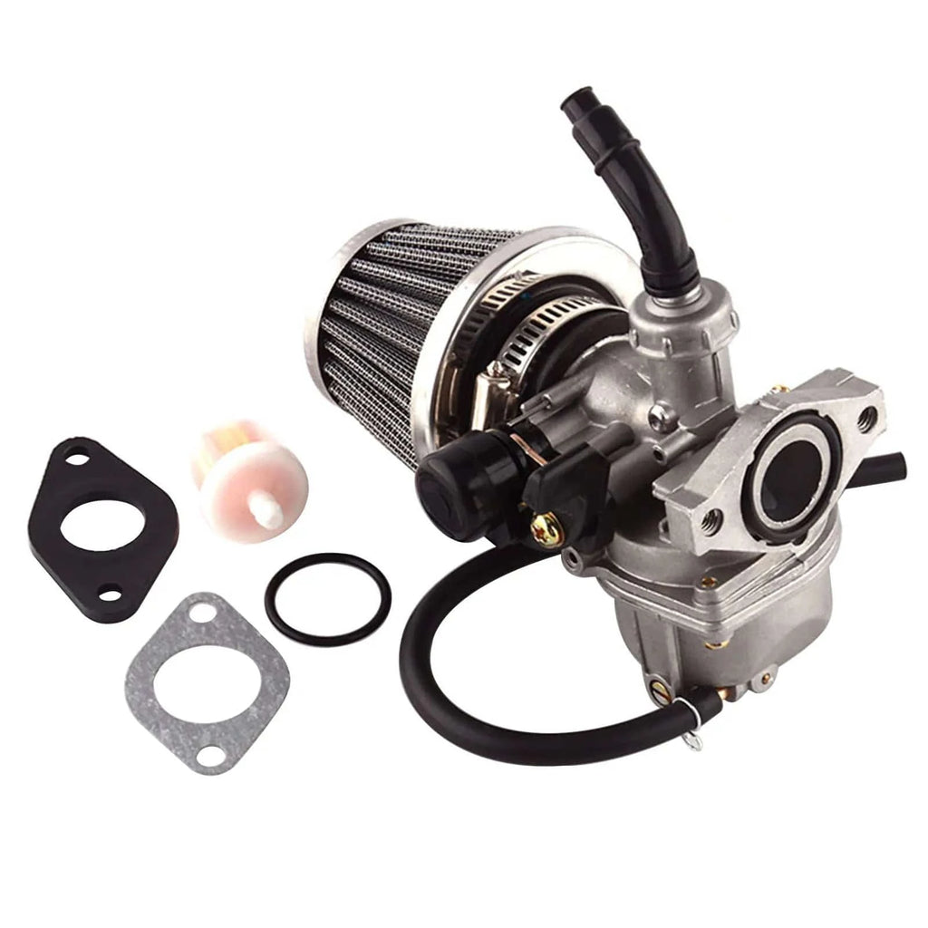 PZ19 Carburetor with Air Filter Fuel Filter for Vehicles 50CC-125CC Engines Dirt Bike ATV Scooter Moped-WAYBIKER
