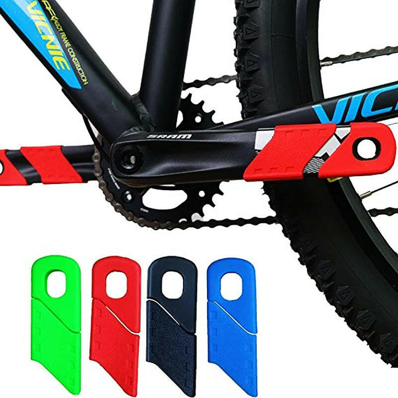 ENLEE Mountain Bicycle Crank Protective Cover MTB Bike Crank Set Protective Crank Arm Cover Universal 4pcs/1set-WAYBIKER