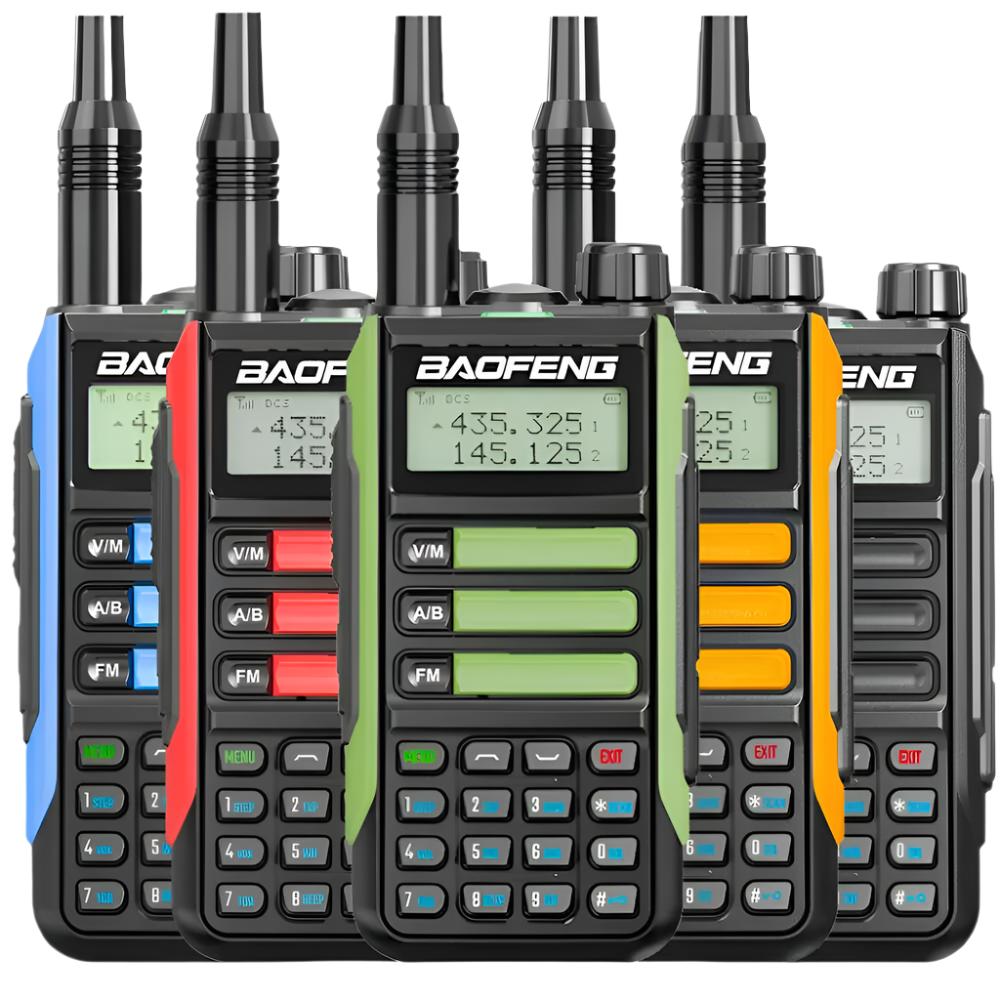 BaoFeng UV-16 MAX 10W High Power Walkie Talkie waterproof Support Type-C Charger 16KM Long Range Radio Upgrade UV-5R PRO UV-10R-WAYBIKER