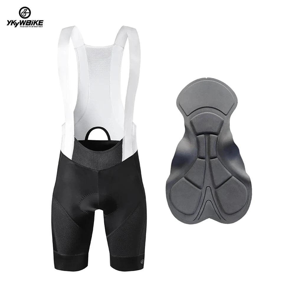 Cycling Bib Shorts Men Outdoor Wear Bike Cycling 6 Hours Padded Riding Bib Tights Bicycle Clothing-WAYBIKER